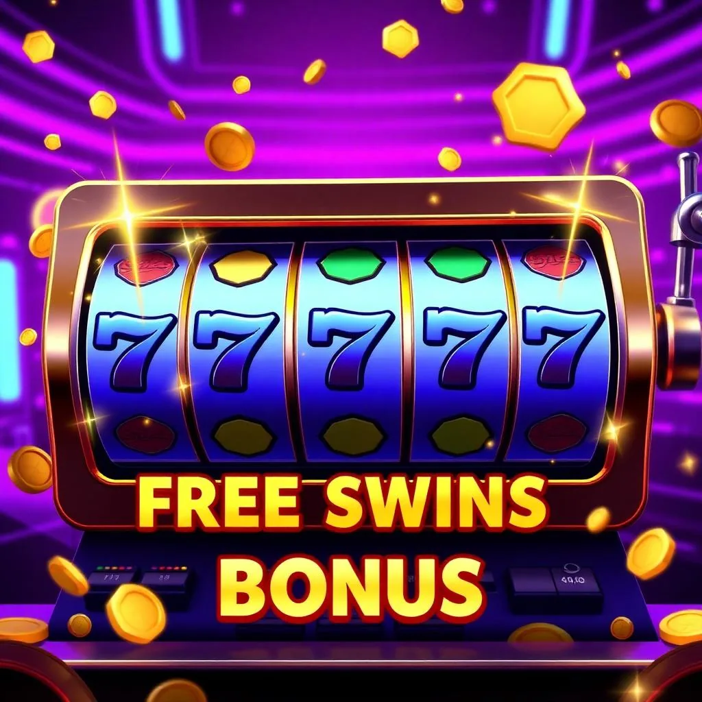 Free spins bonus icon
